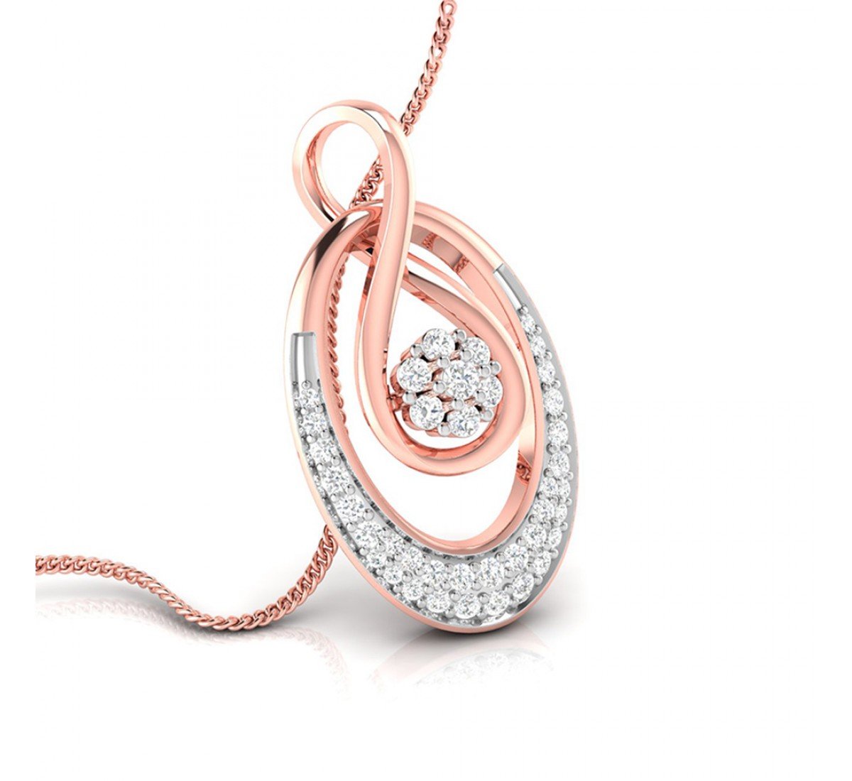 Oriole Semra Diamond Pendant