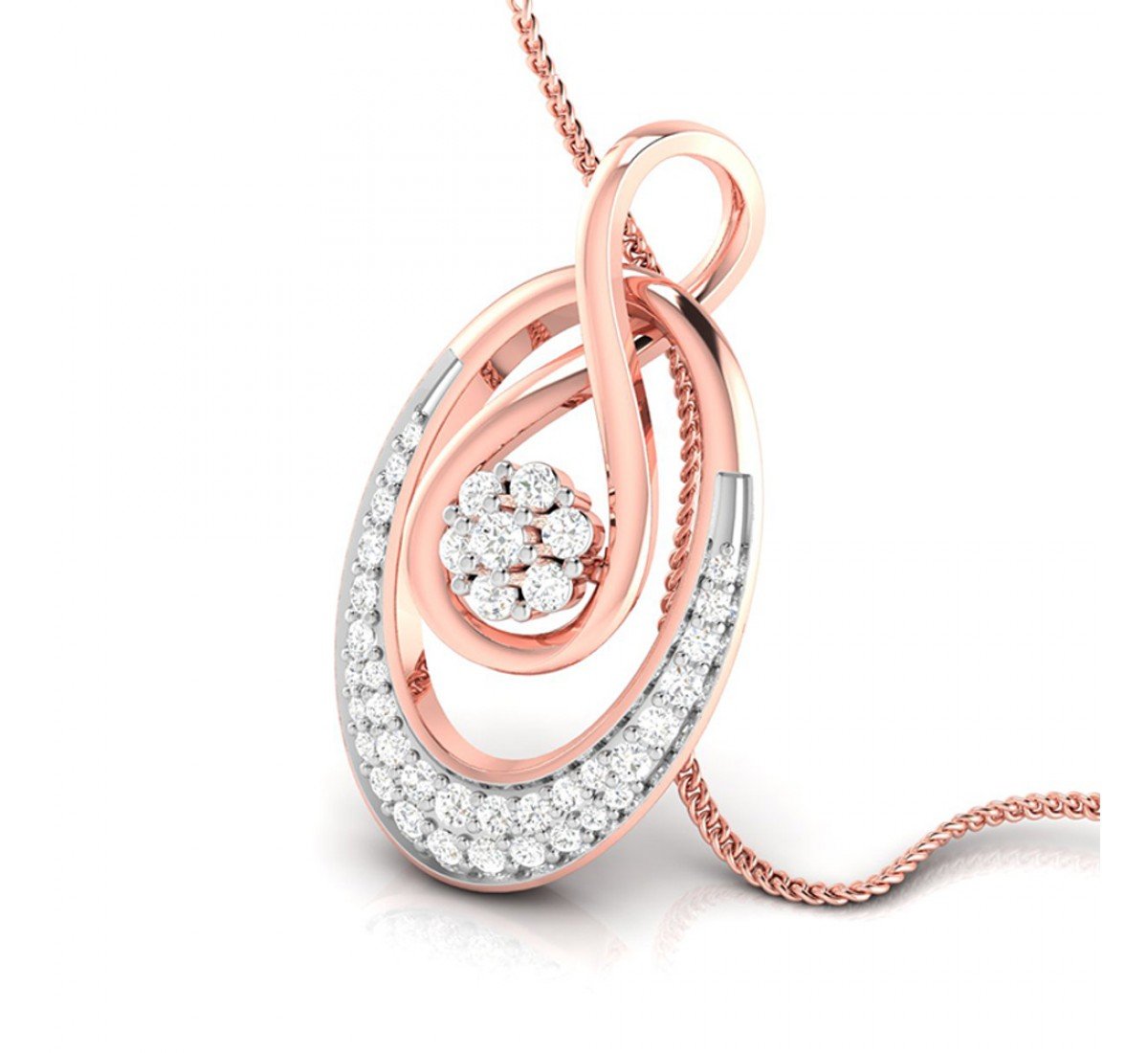 Oriole Semra Diamond Pendant