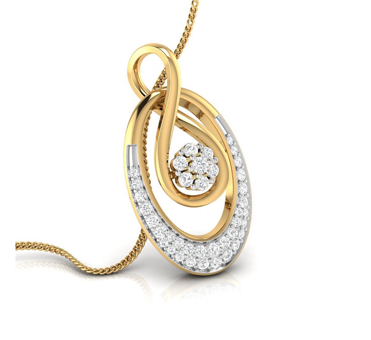 Oriole Semra Diamond Pendant