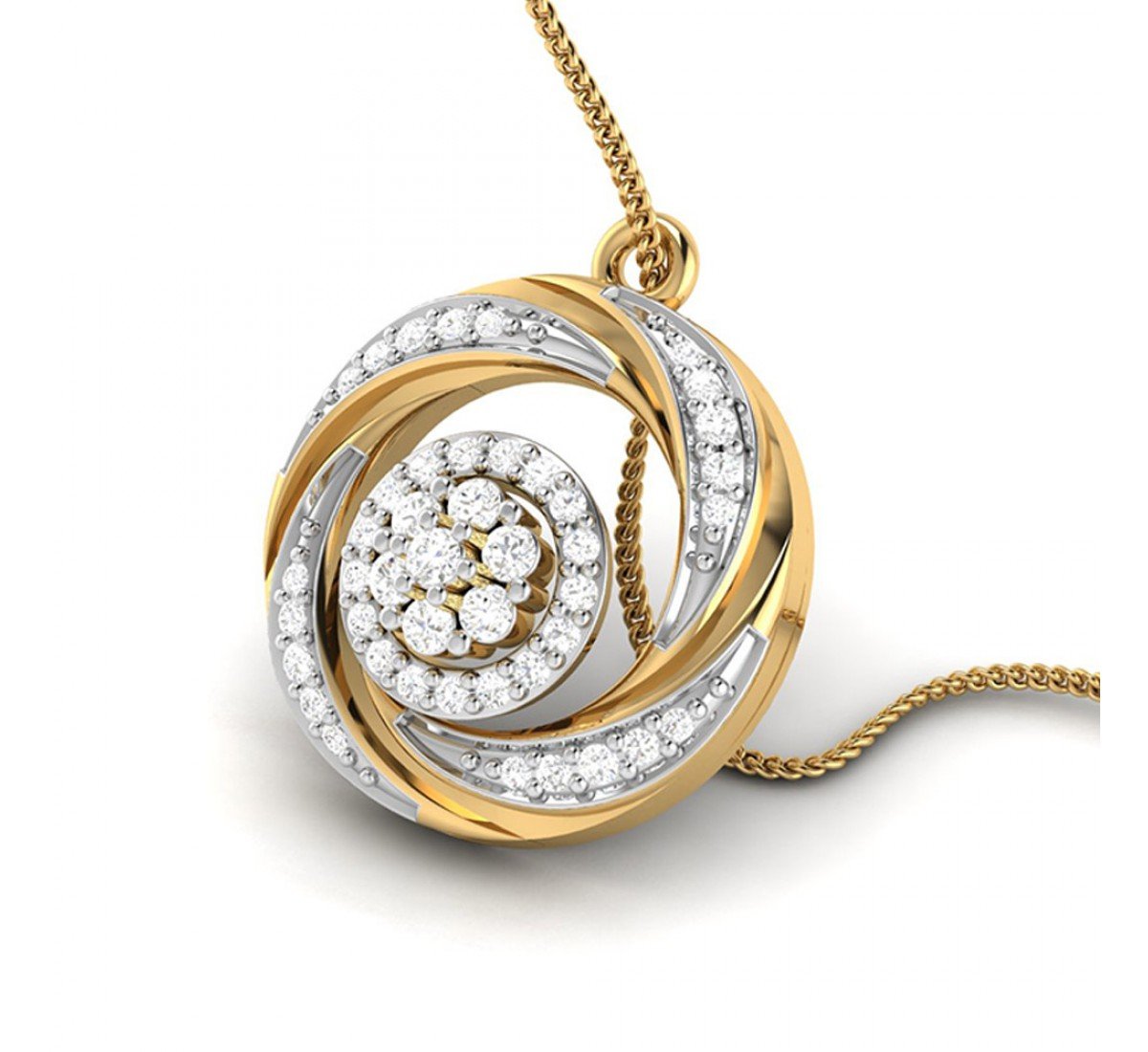 Trio Griva Diamond Pendant