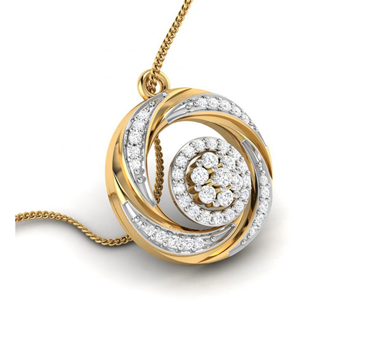 Trio Griva Diamond Pendant