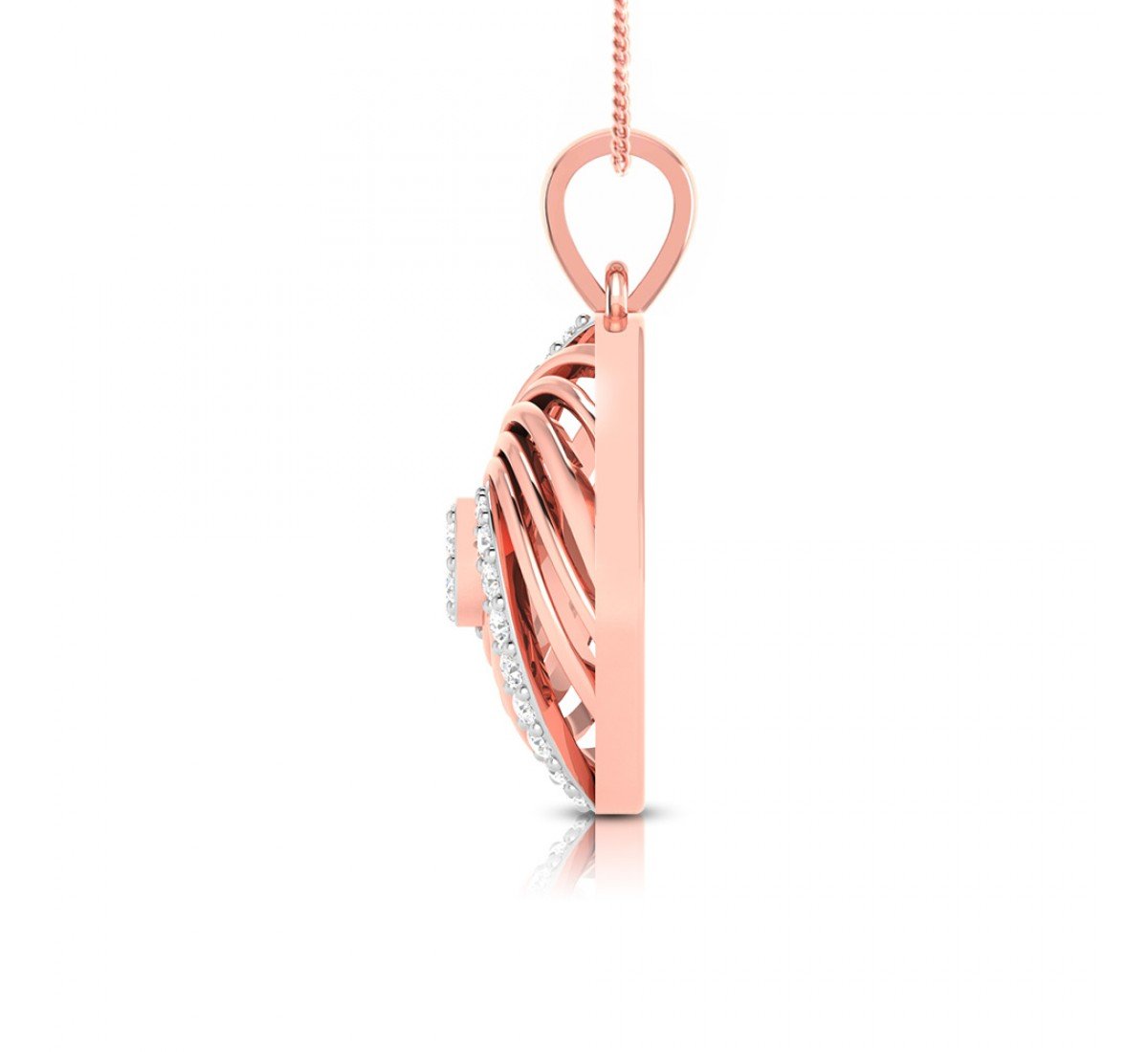 Oriole Mirage Diamond Pendant