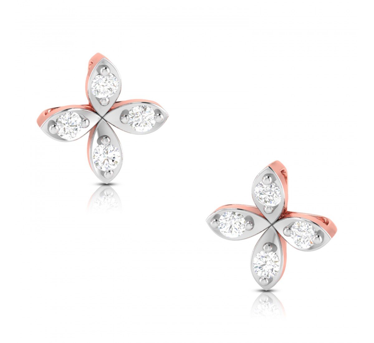 Twist Diamond Earrings