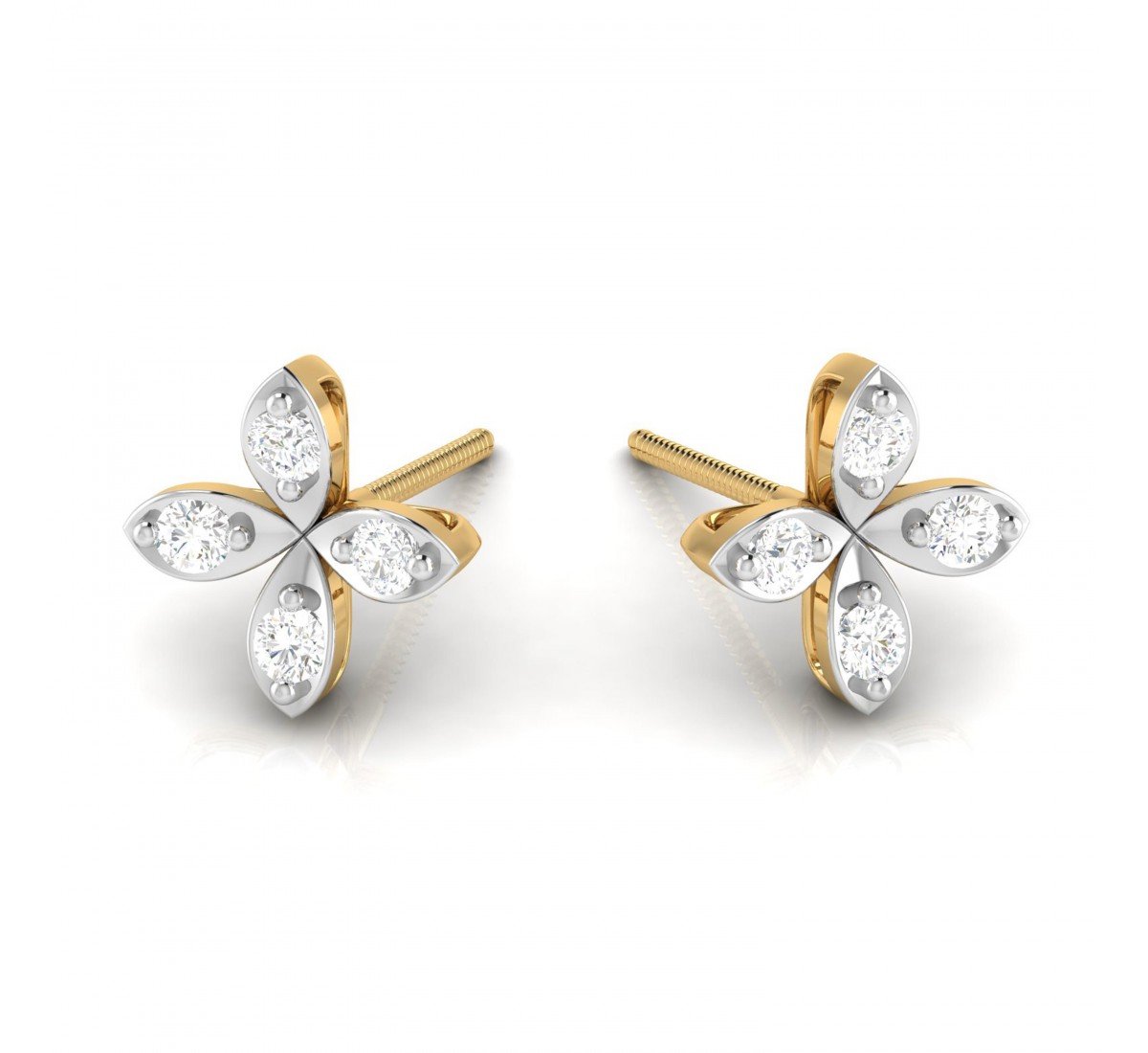 Twist Diamond Earrings