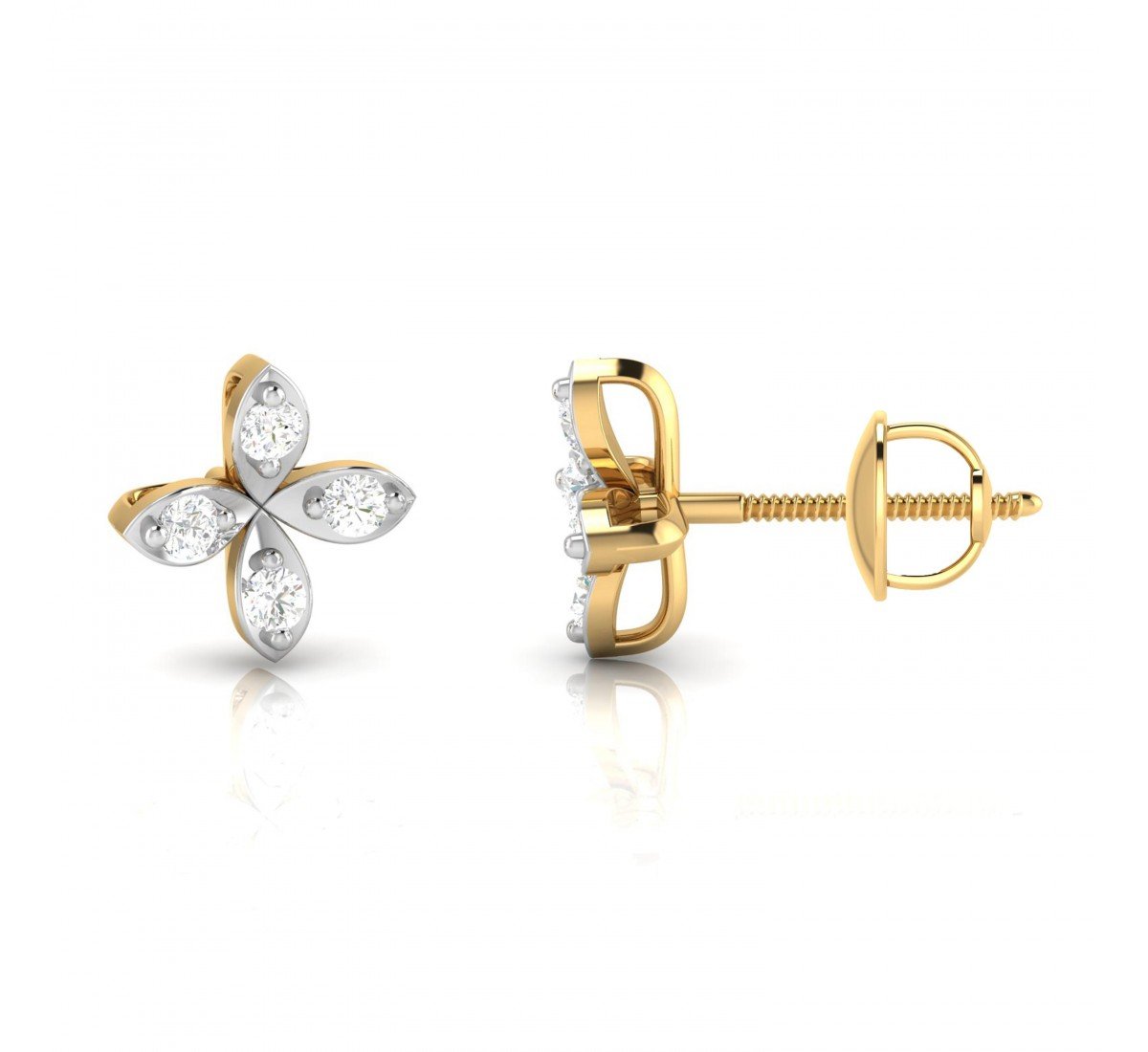 Twist Diamond Earrings