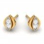 Halo Looped Diamond Earrings