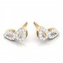 Falling Diamond Earrings