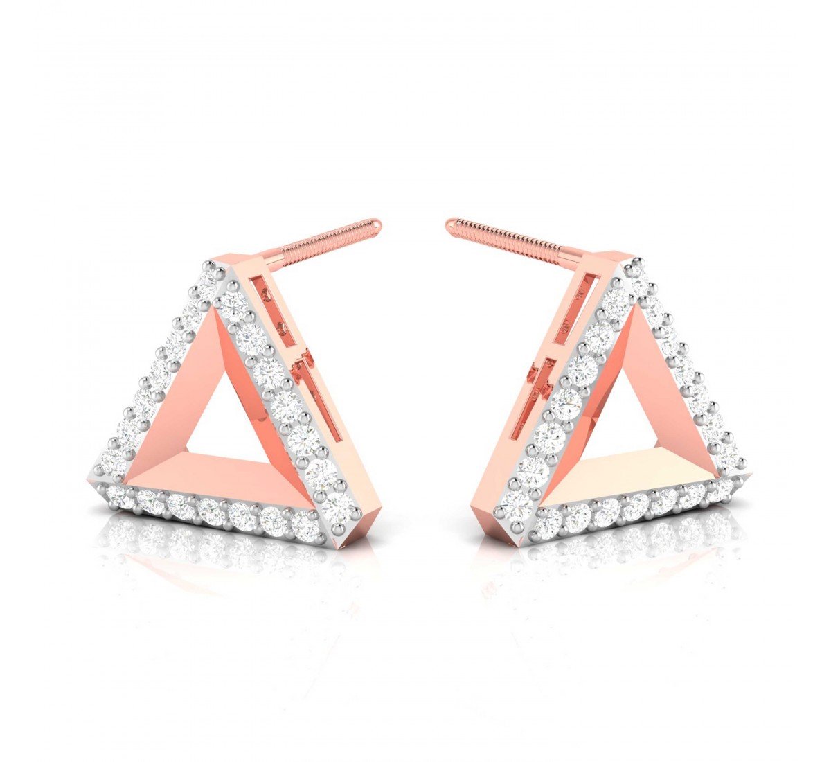 Aurora Twist Diamond Earrings