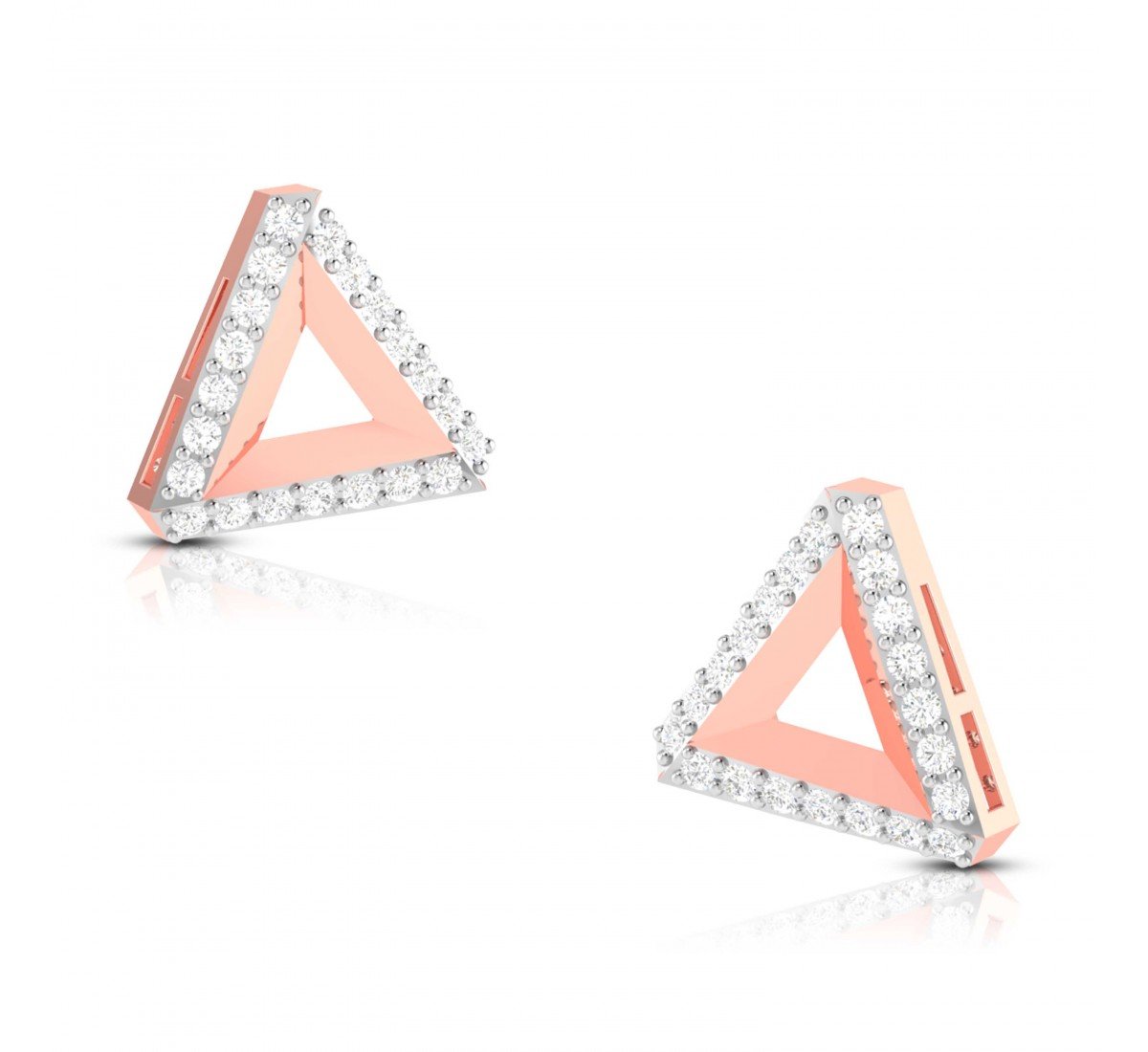 Aurora Twist Diamond Earrings