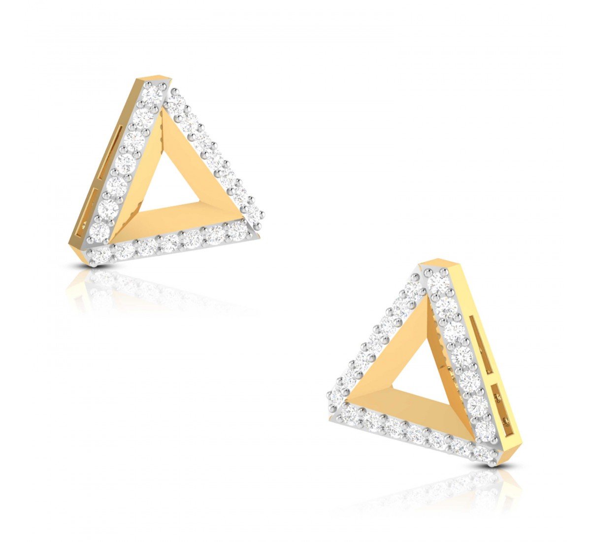 Aurora Twist Diamond Earrings