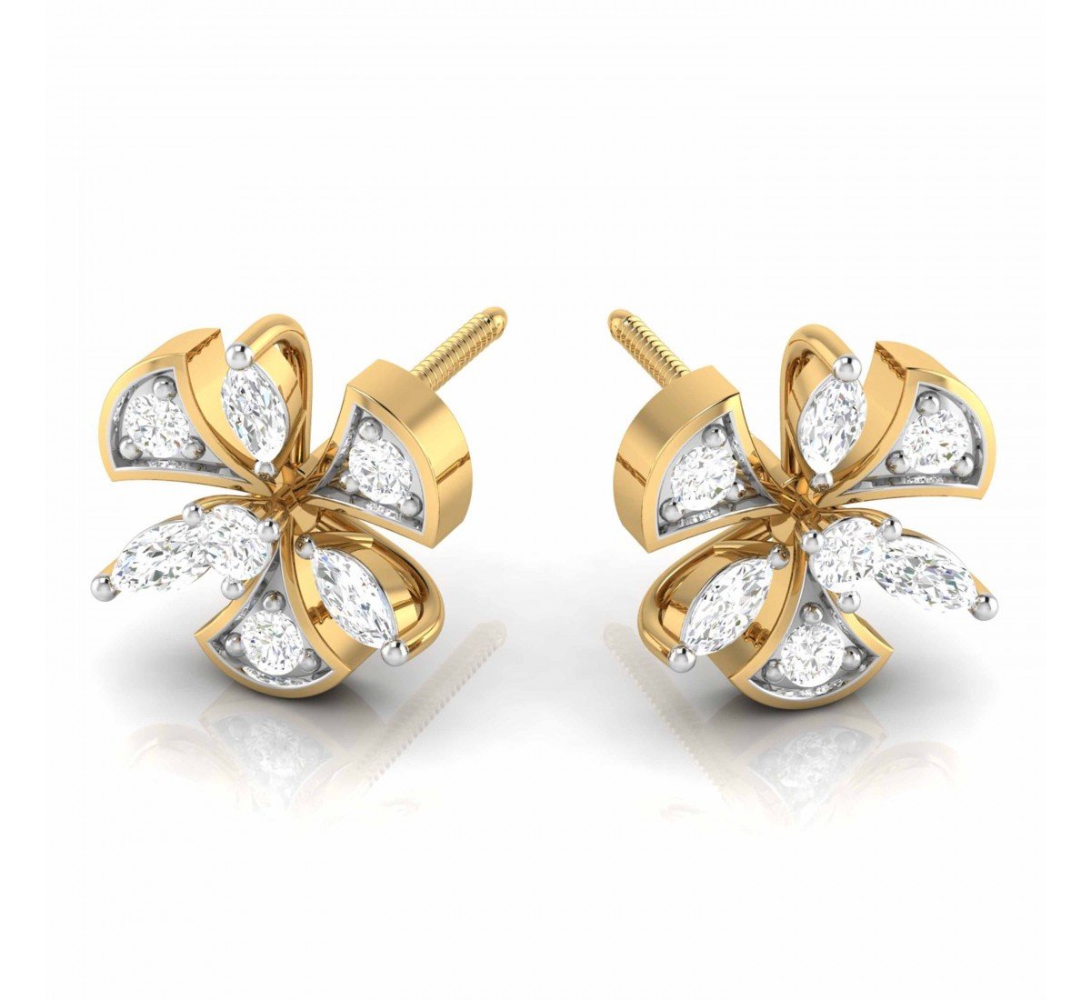 Alysha Feba Diamond Earrings