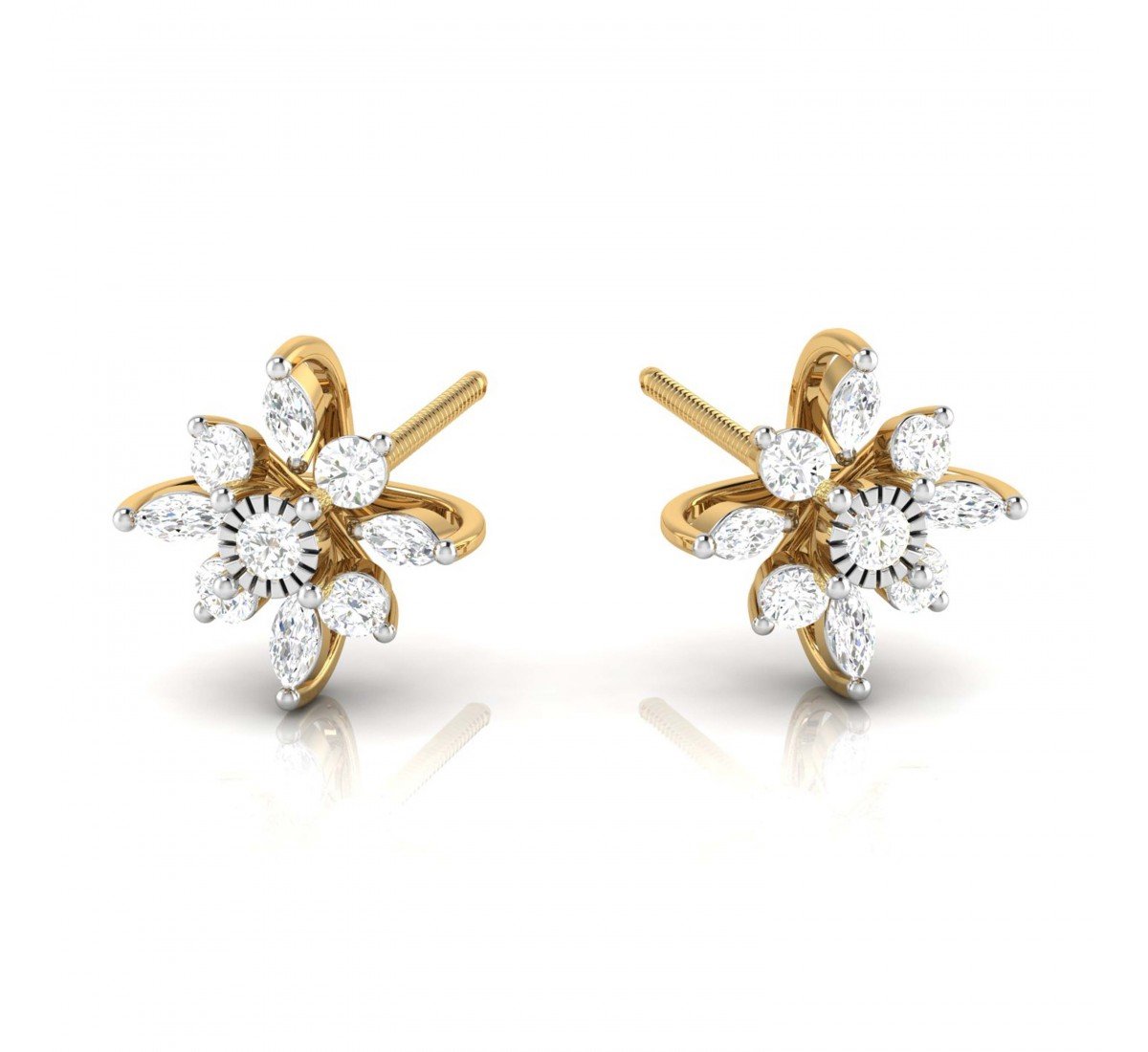 Glazing Diamond Stud