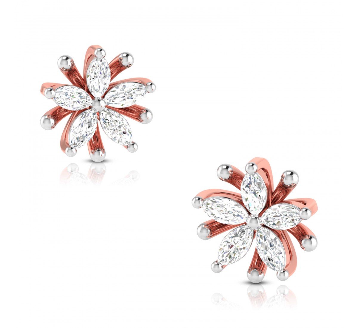 Aurora Diamond Studs