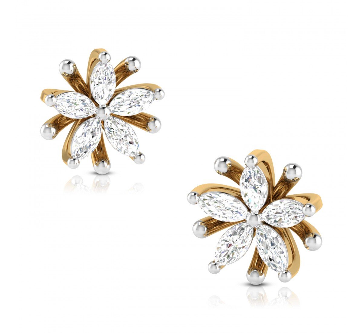 Aurora Diamond Studs