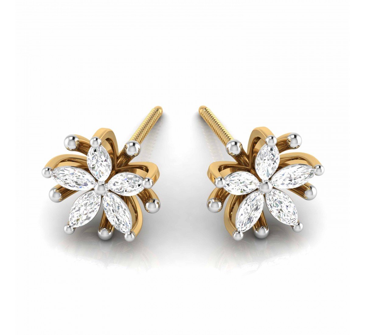 Aurora Diamond Studs