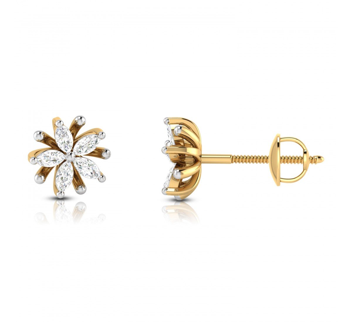 Aurora Diamond Studs