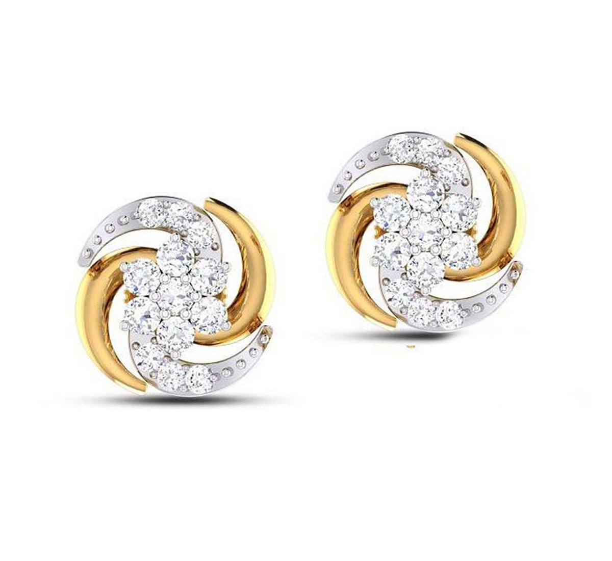 Dayita Diamond Earrings-Candere by Kalyan Jewellers-tmf.edu.vn