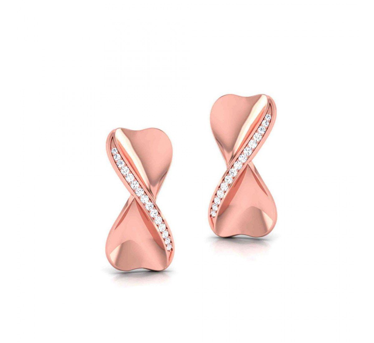 Koena Mesh Diamond Earrings