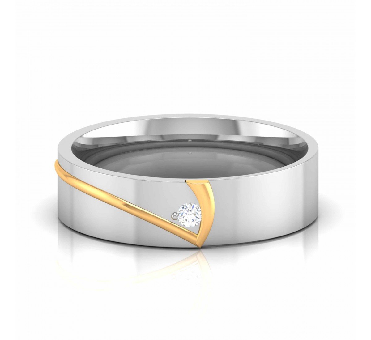 Tracy Wavy Diamond Band