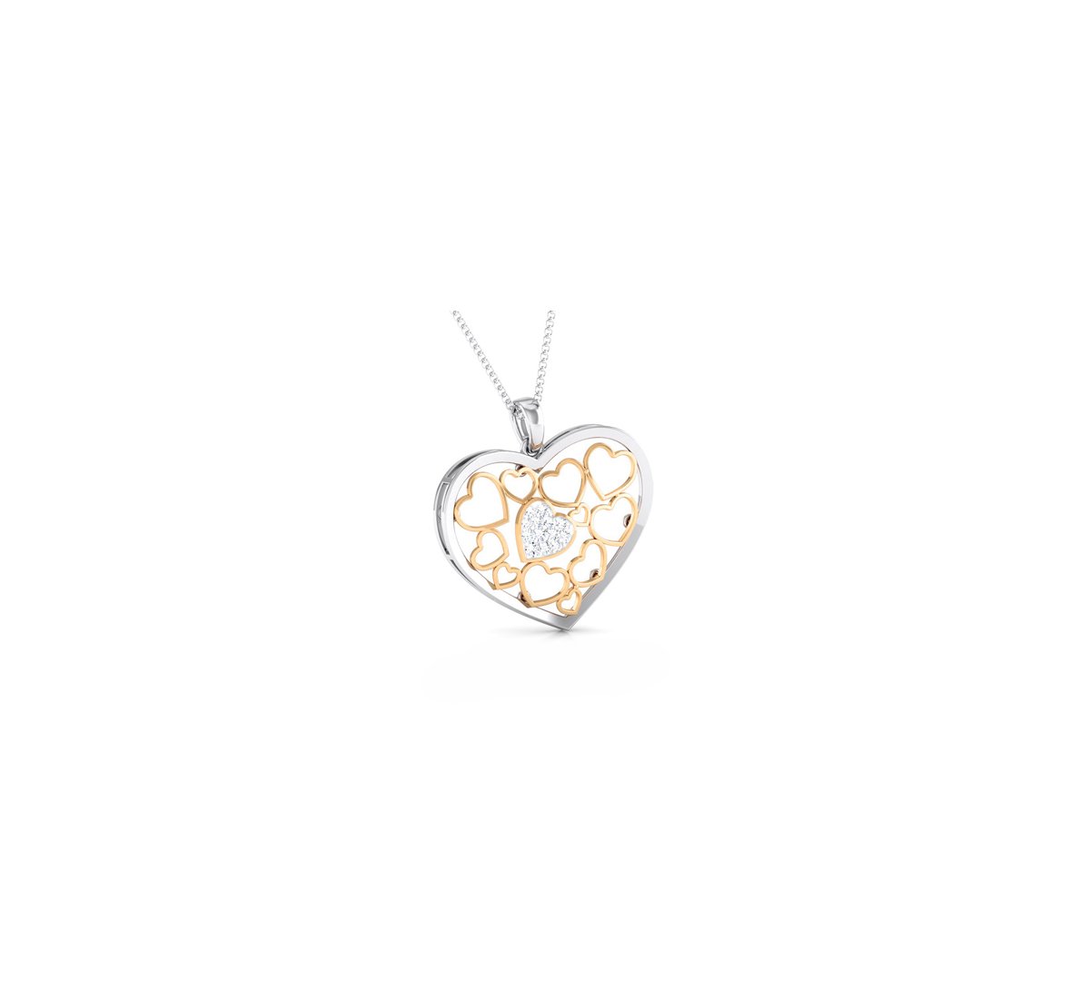 Lyla Clusters Diamond Pendent