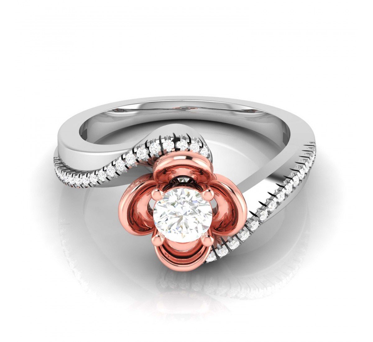 Halo Diamond Ring