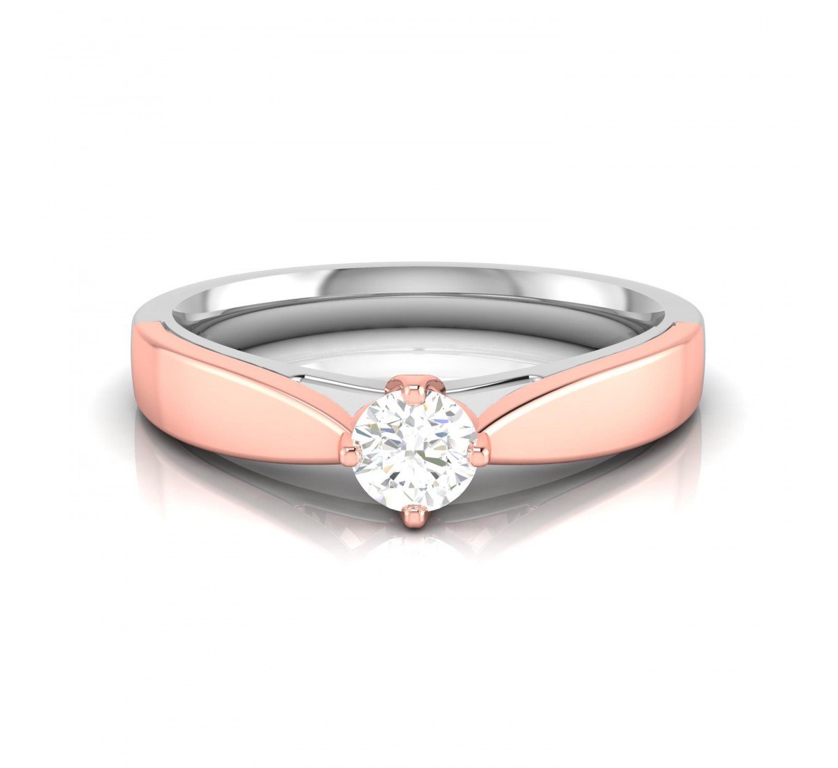 Swirl Diamond Ring