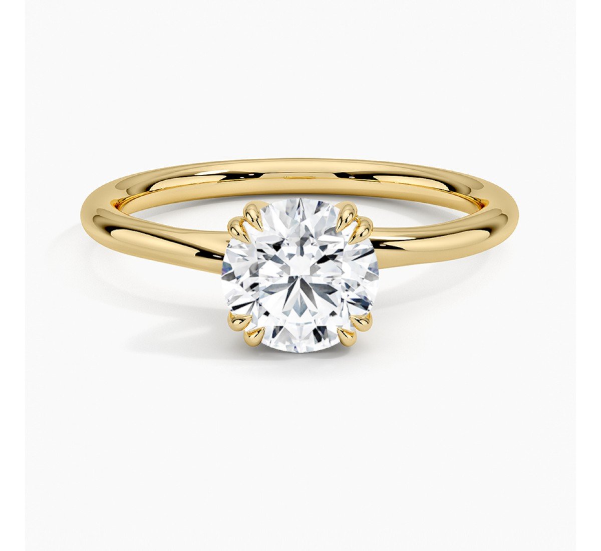 Serenity Solitaire Lab Diamond Ring (1 carat)