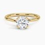 Serenity Solitaire Lab Diamond Ring (1 carat)