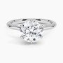 Chic Classic Lab Diamond Ring (2 carat)