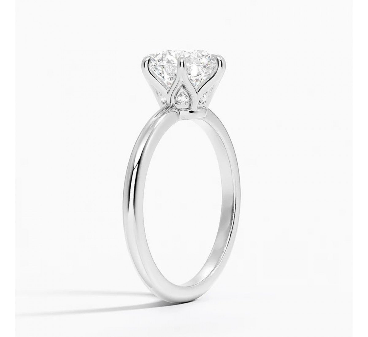 Chic Classic Lab Diamond Ring (2 carat)