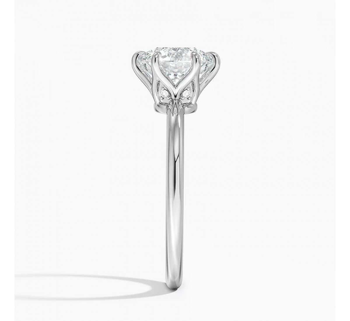 Chic Classic Lab Diamond Ring (2 carat)