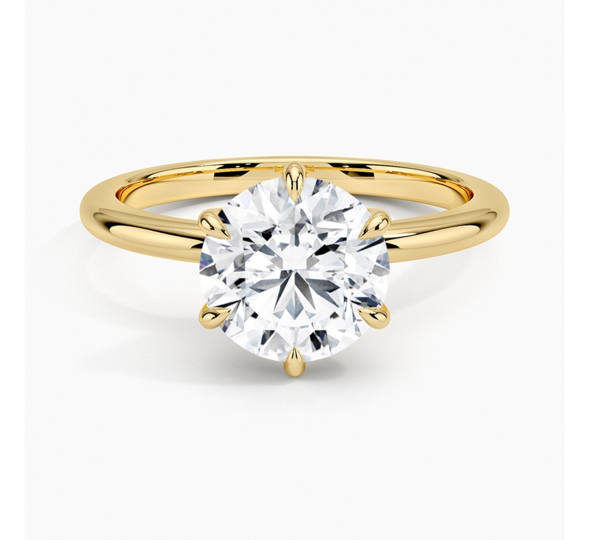 Diamond Engagement Ring Setting For A 2 Carat Center | R9273W | Valina Engagement  Ring