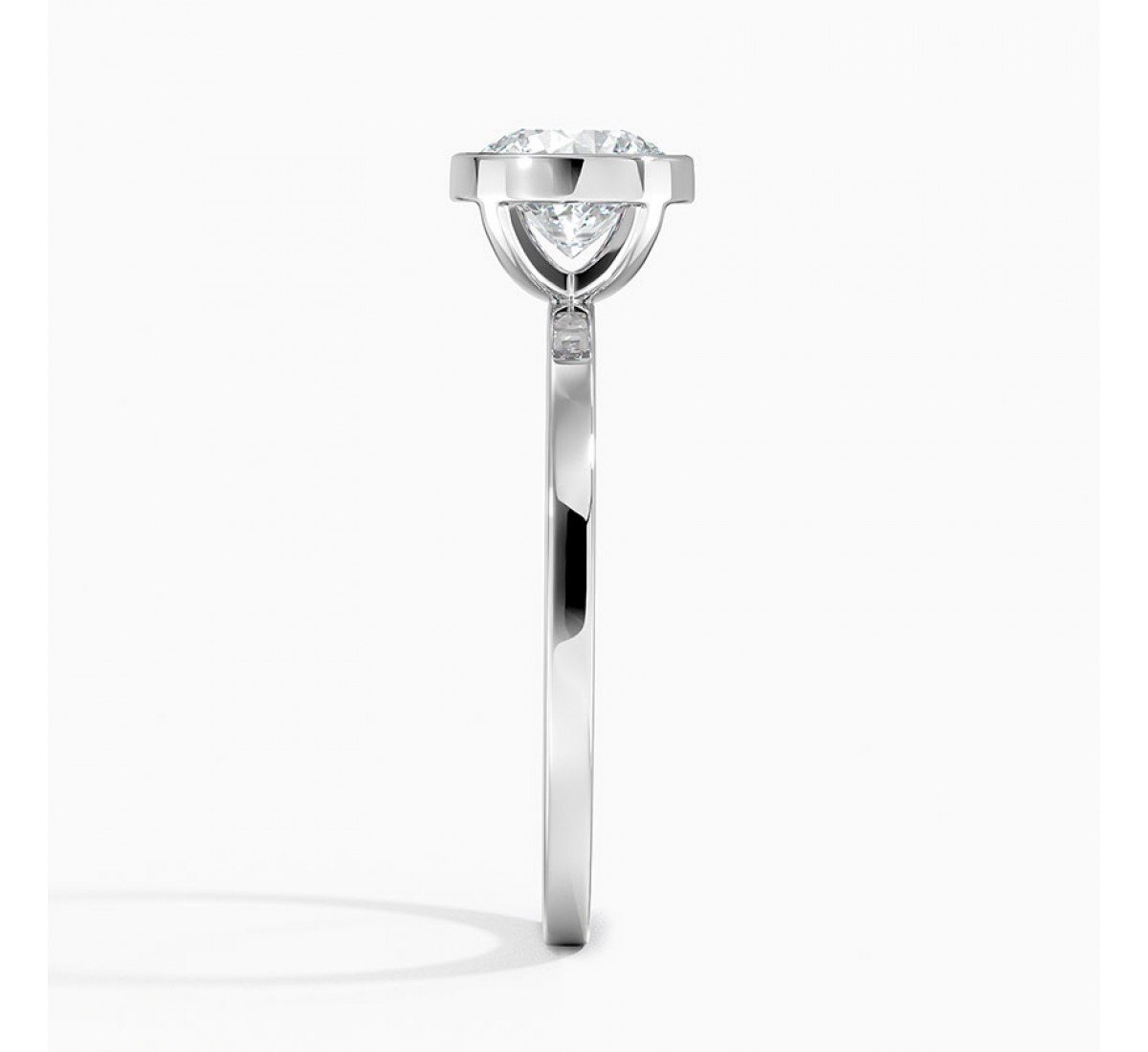 Sleek Lab Diamond Ring (1 carat)