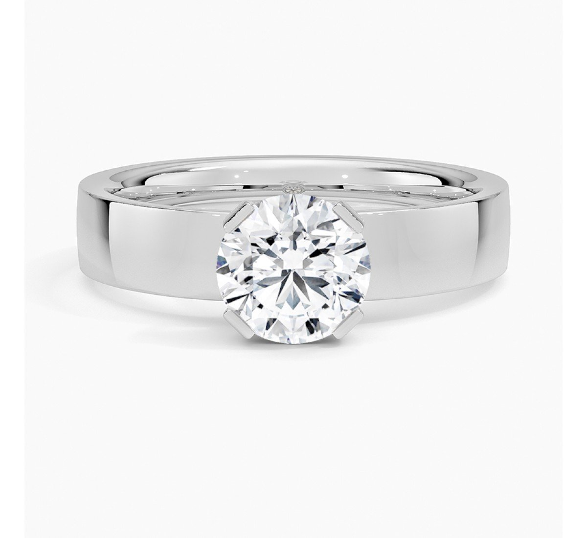 Trendy Lab Diamond Ring (1 carat)