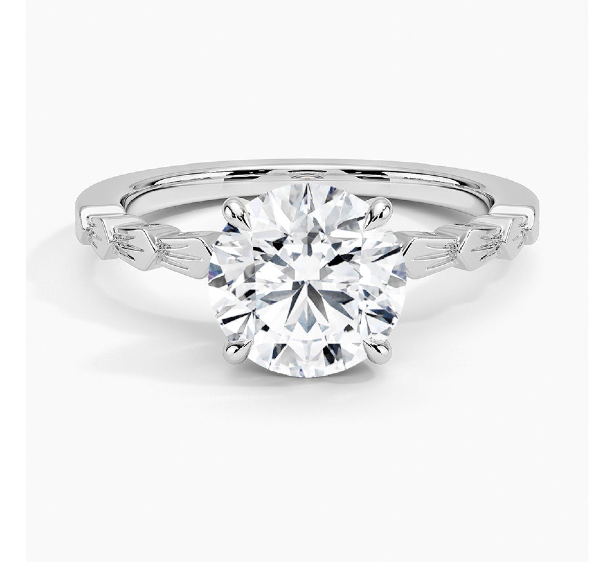 Moonlit Majesty Lab Diamond Ring (1 carat)