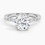 Moonlit Majesty Lab Diamond Ring (1 carat)