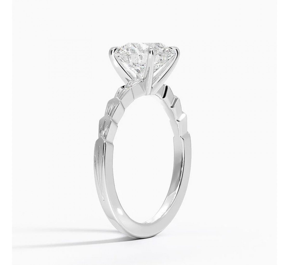 Moonlit Majesty Lab Diamond Ring (1 carat)