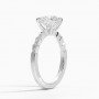 Moonlit Majesty Lab Diamond Ring (1 carat)