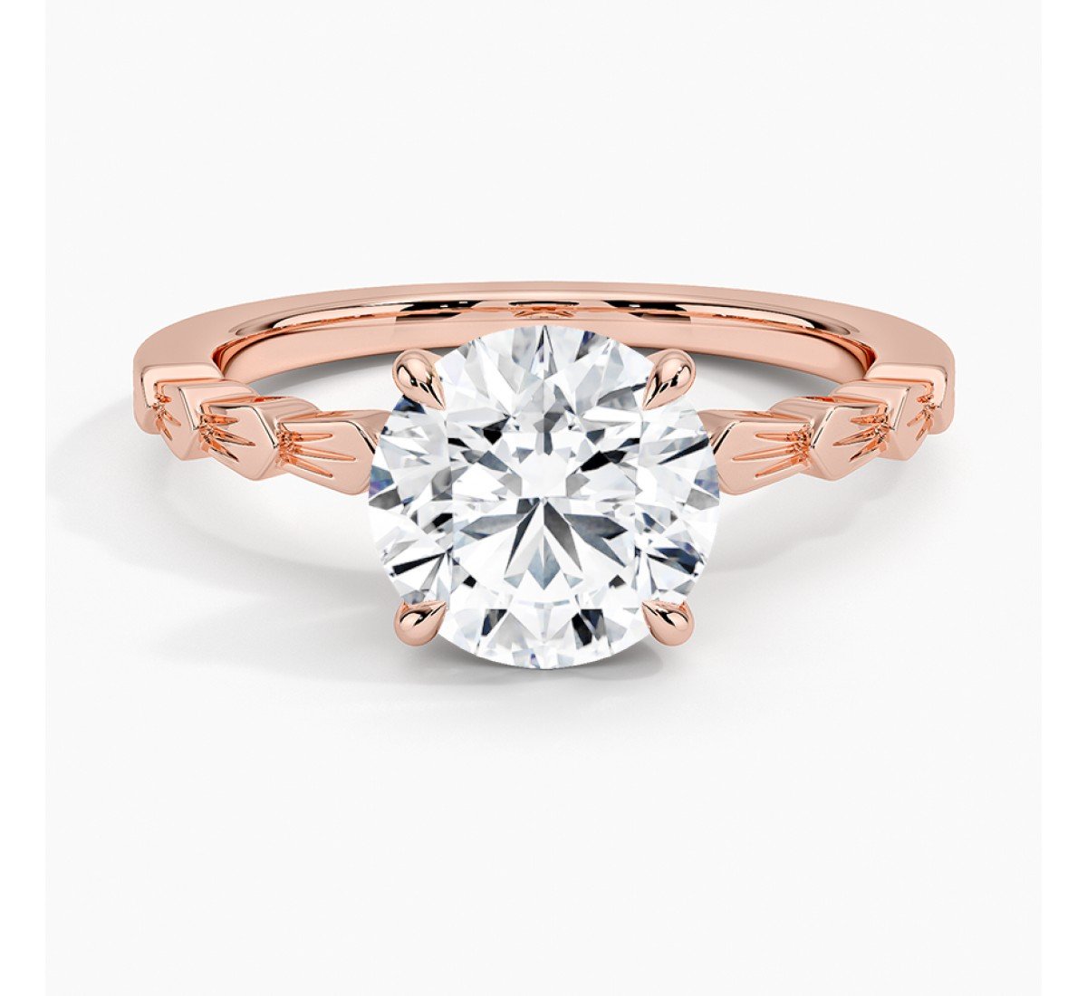 Cascading Lab Diamond Ring (2 carat)