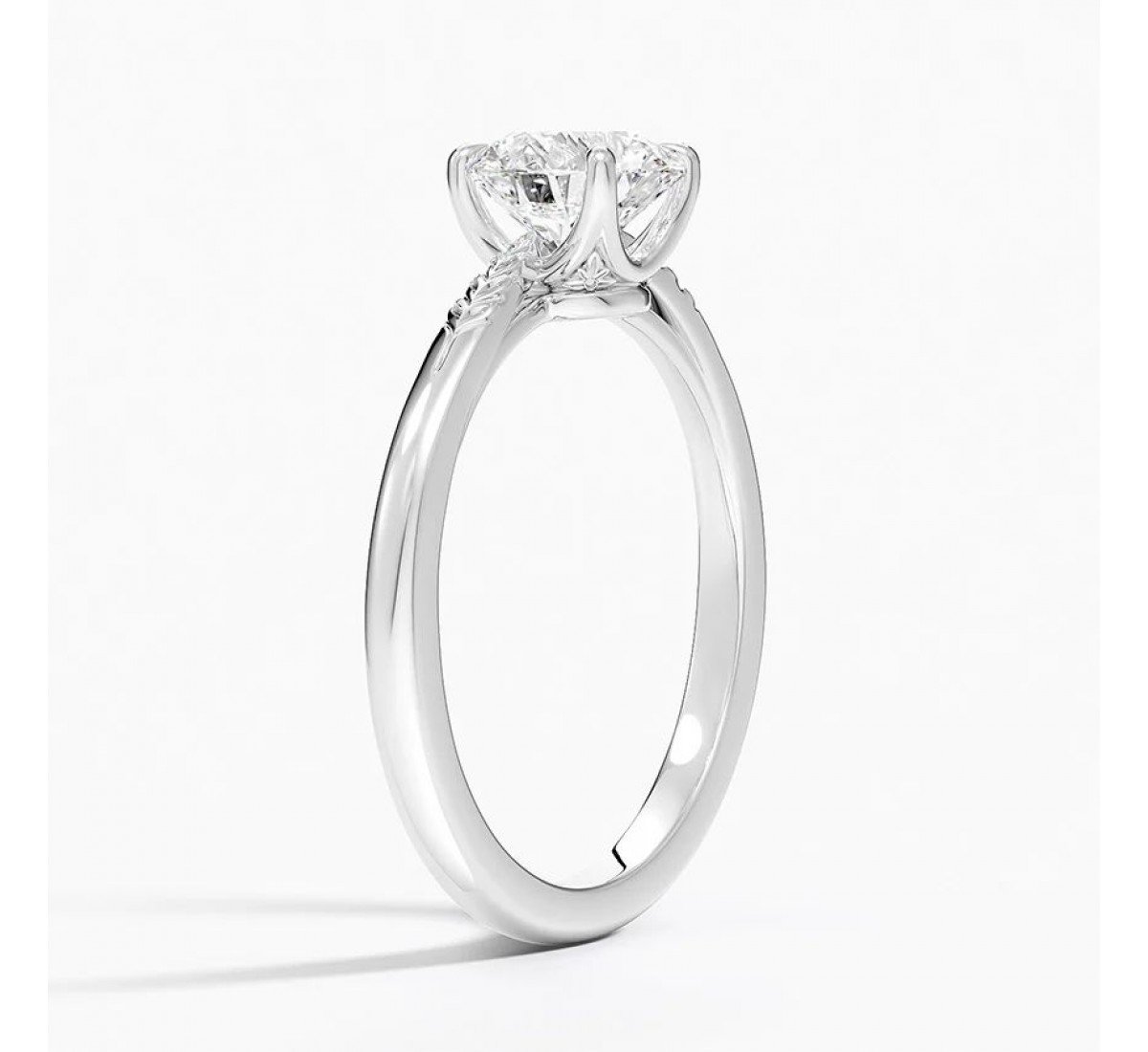 Lustrous Labyrinth Lab Diamond Ring (1 carat)