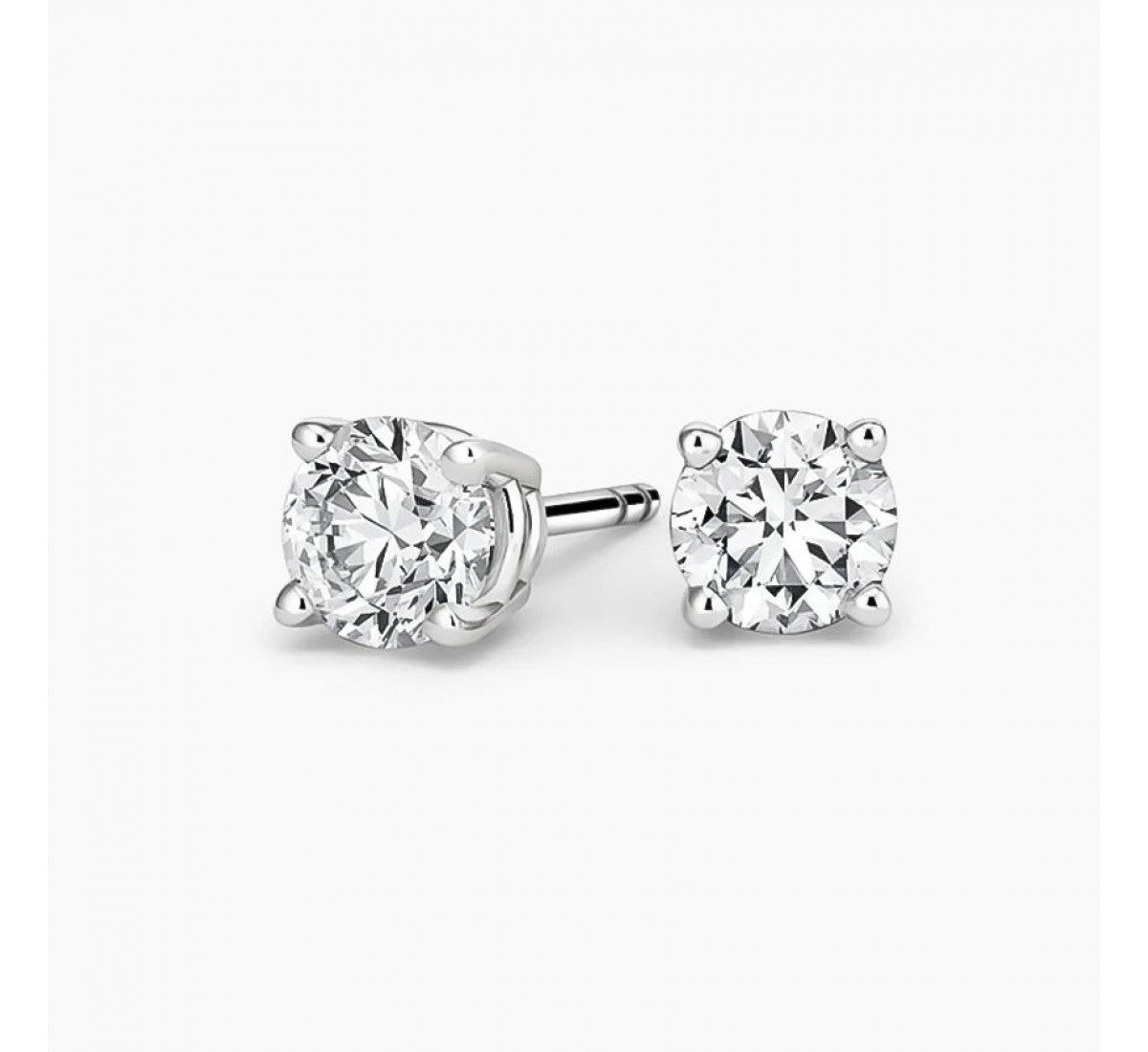 Stella Diamond Earrings - 2.00 carat Lab Grown Diamond Studs 18ct Whit –  Aristides Fine Jewels