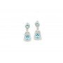 Ava Drop Diamond Earrings