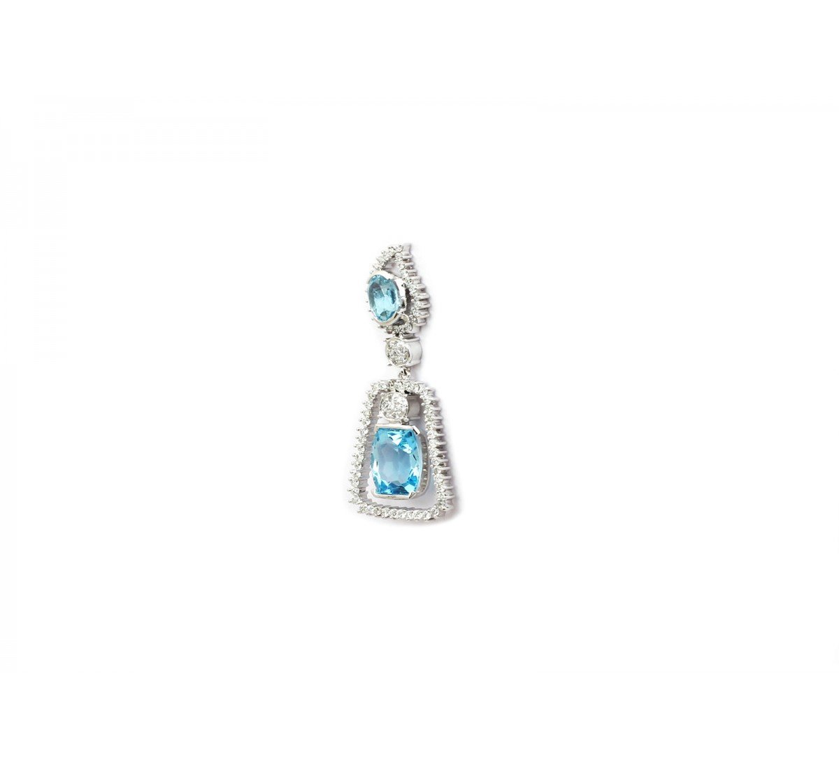 Ava Drop Diamond Earrings