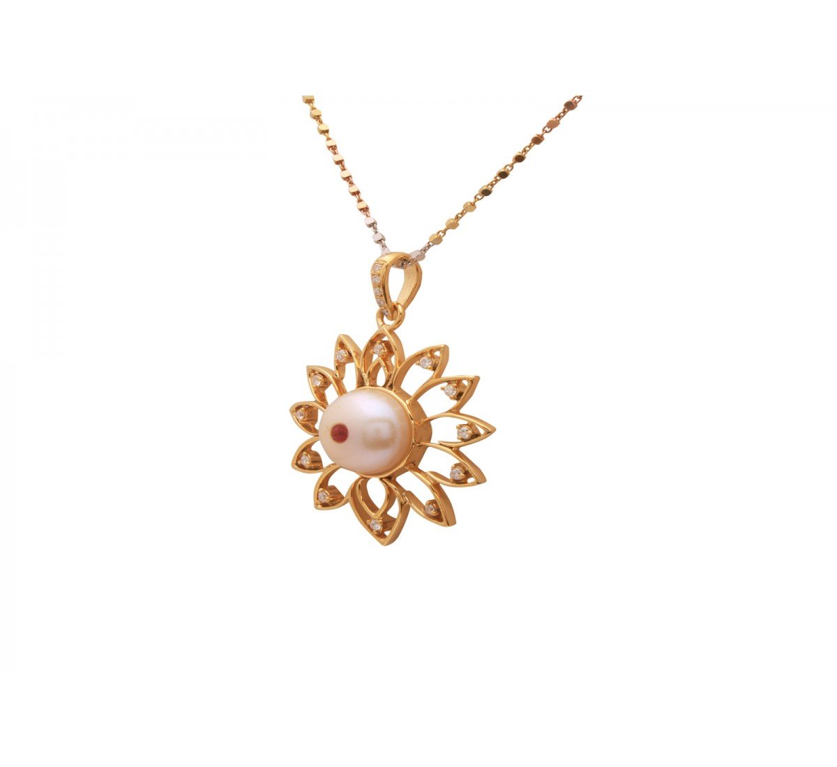 Anjolie Grid Diamond Pendant