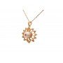 Anjolie Grid Diamond Pendant