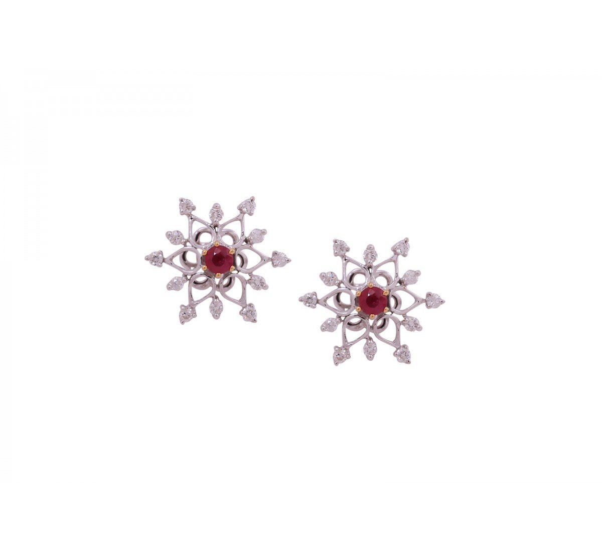 Caroun Stud Diamond Earrings