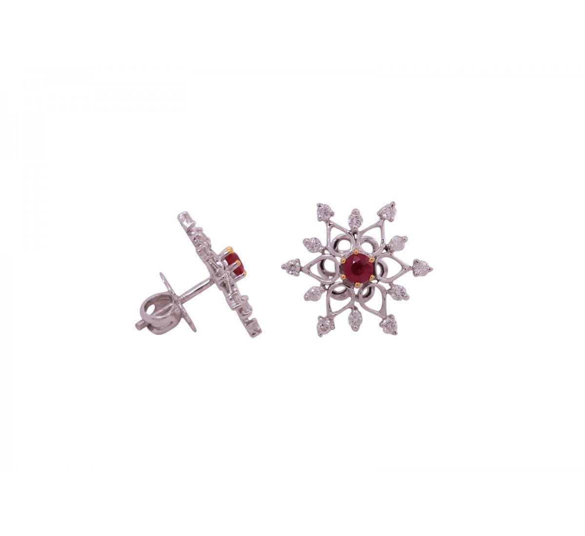 Caroun Stud Diamond Earrings