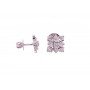 Delphi Stud Diamond Earrings