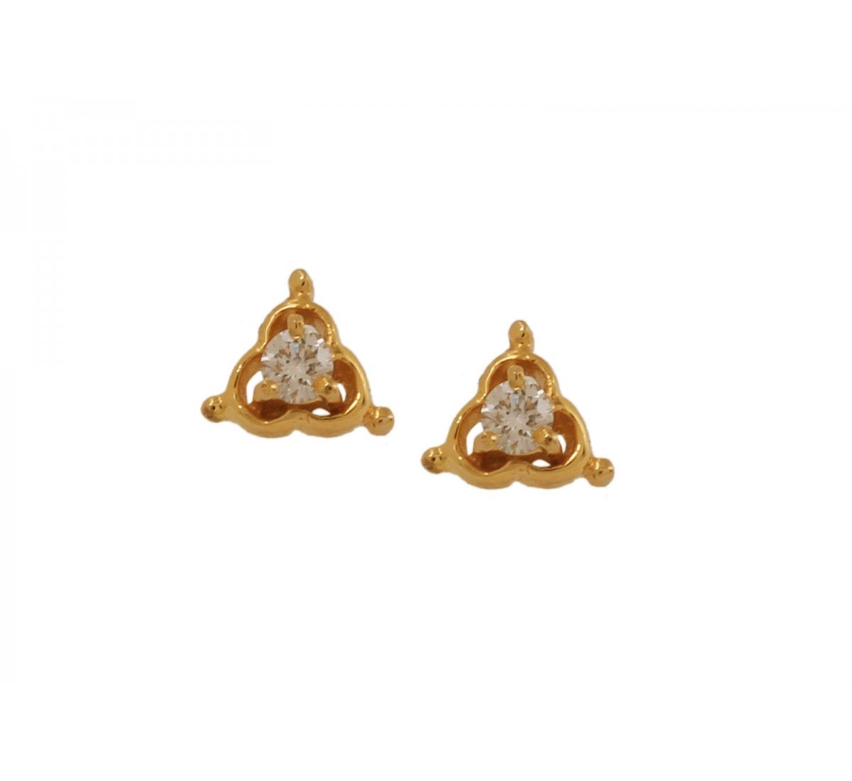 Daisy Stud Diamond Earrings