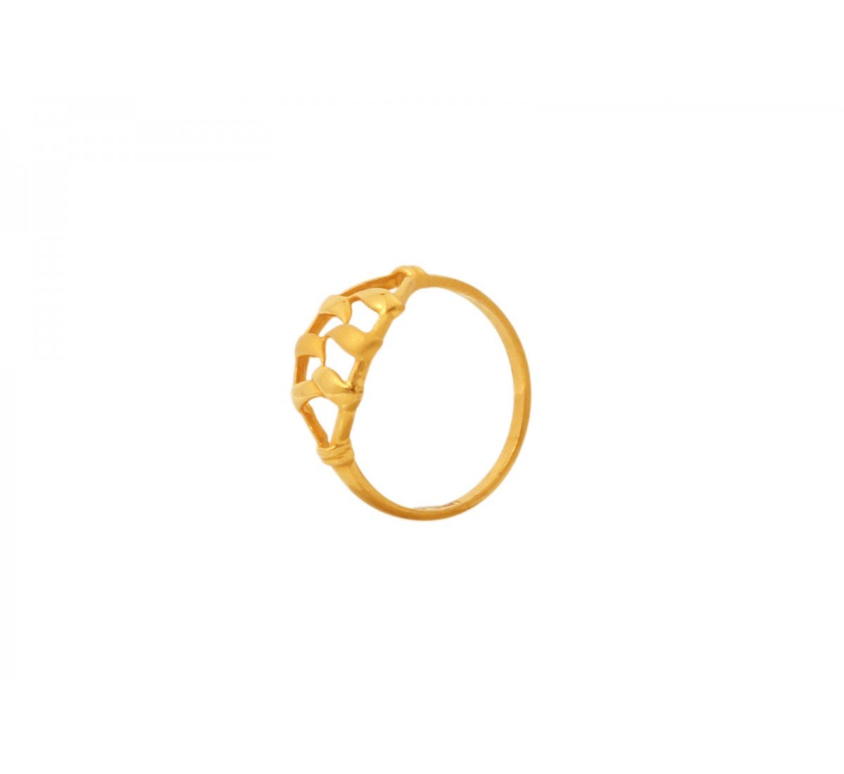 Metro Wheel Gold Ring